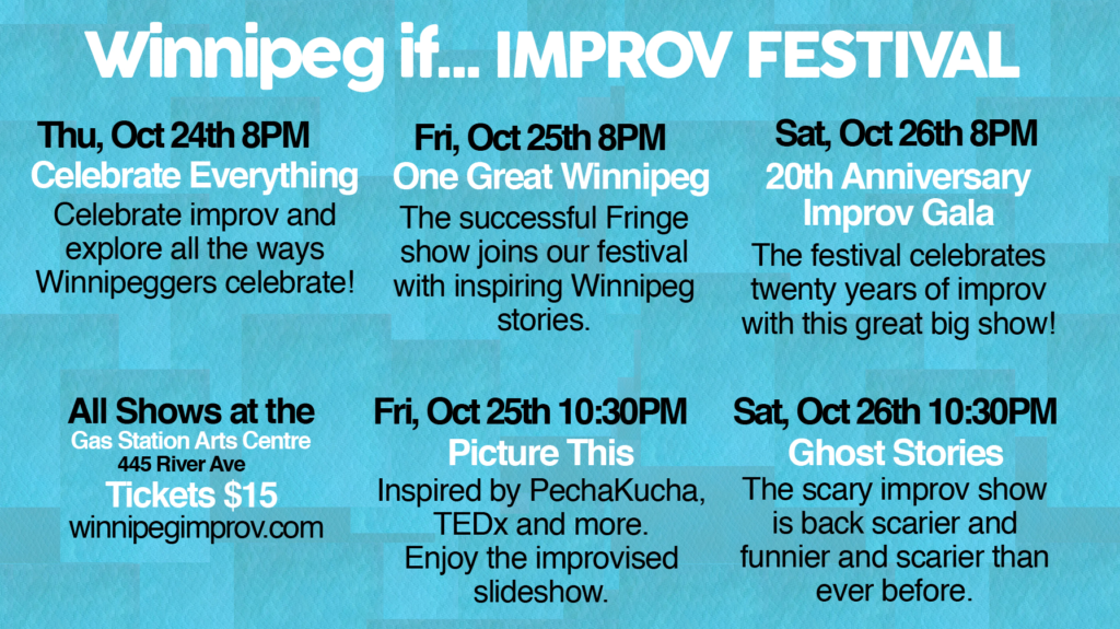 Welcome to the IMPROV FESTIVAL
